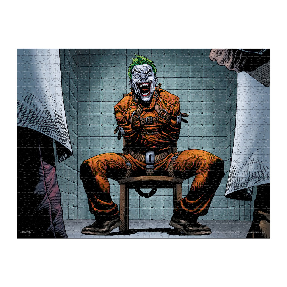 Puzzle le joker 1000 pieces couleur unique, WINNING MOVES