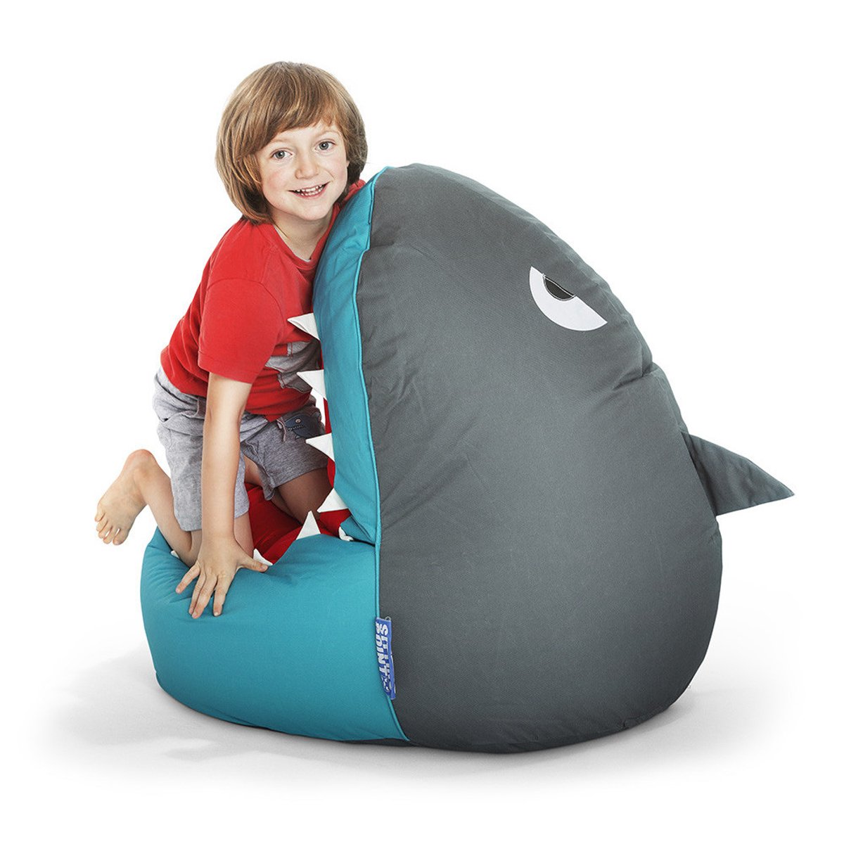 Pouf enfant SHARK multicolor, SITTING POINT