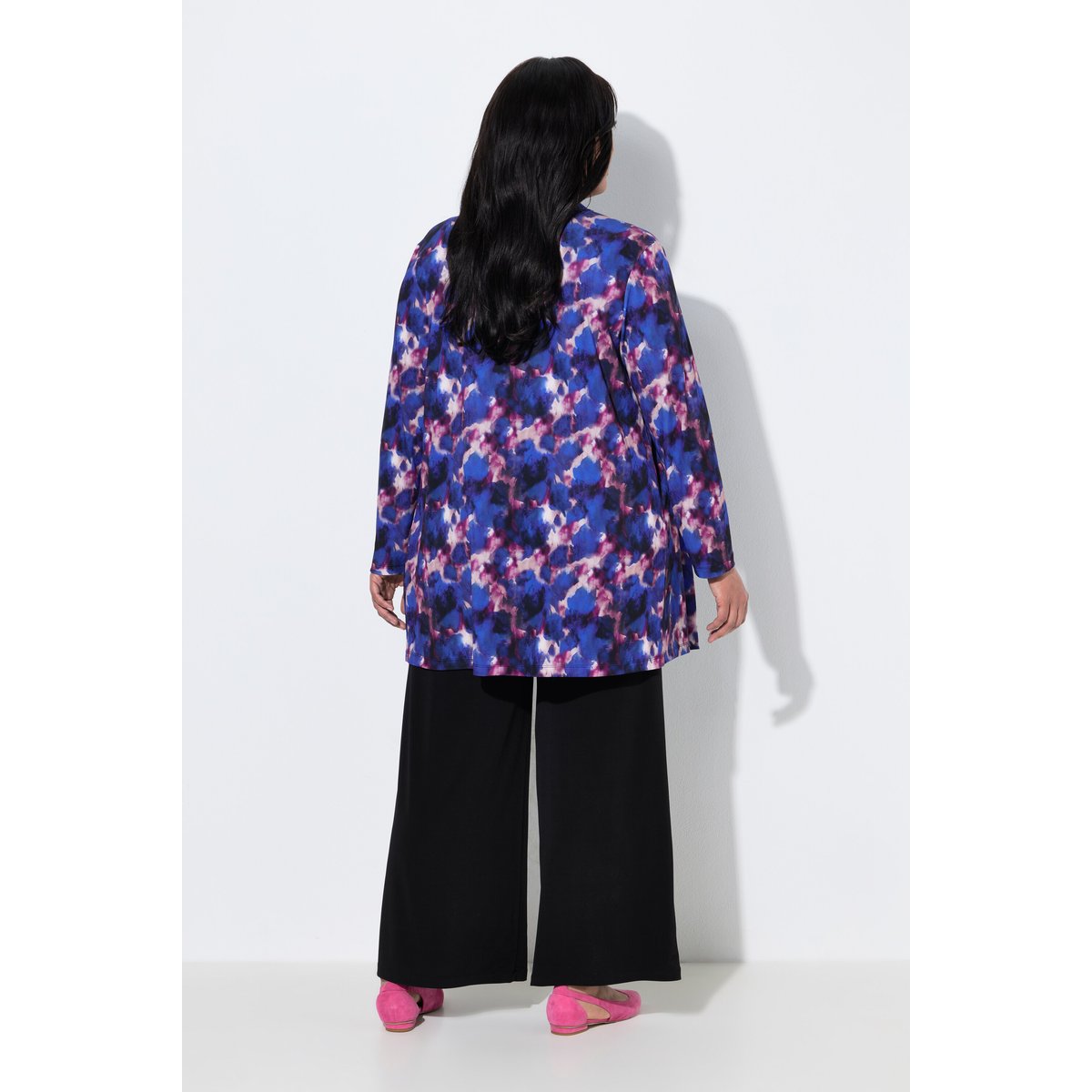 Veste en jersey bleu azur, ULLA POPKEN