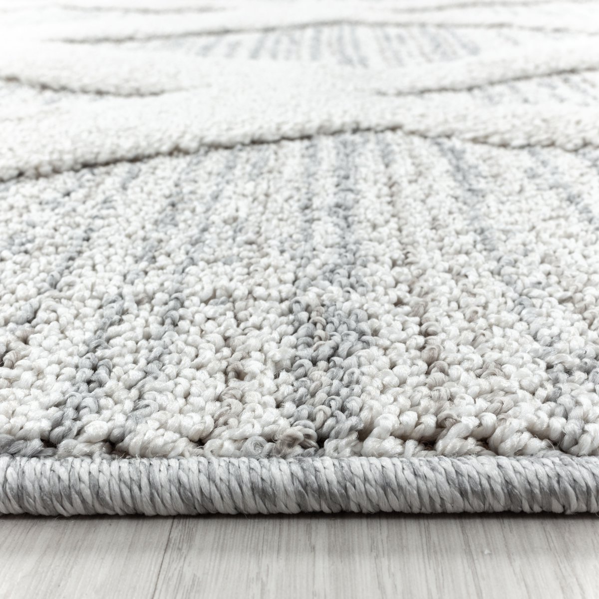 Tapis de salon berbère PISA gris, NAZAR RUGS