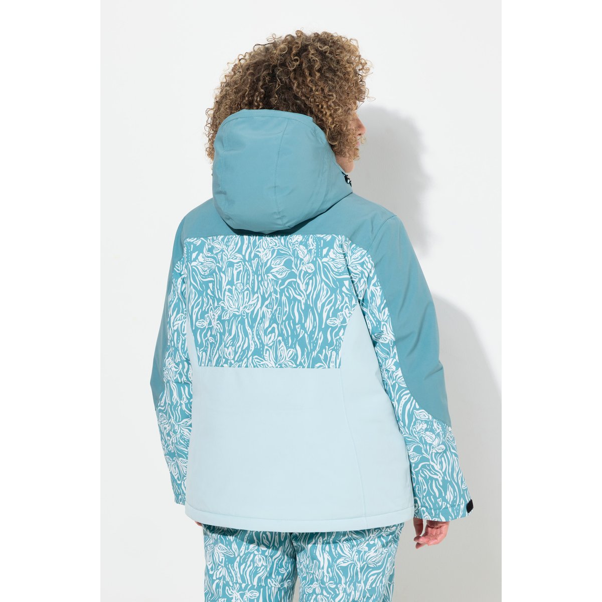 Veste technique HYPRAR à capuche vert glacier, ULLA POPKEN