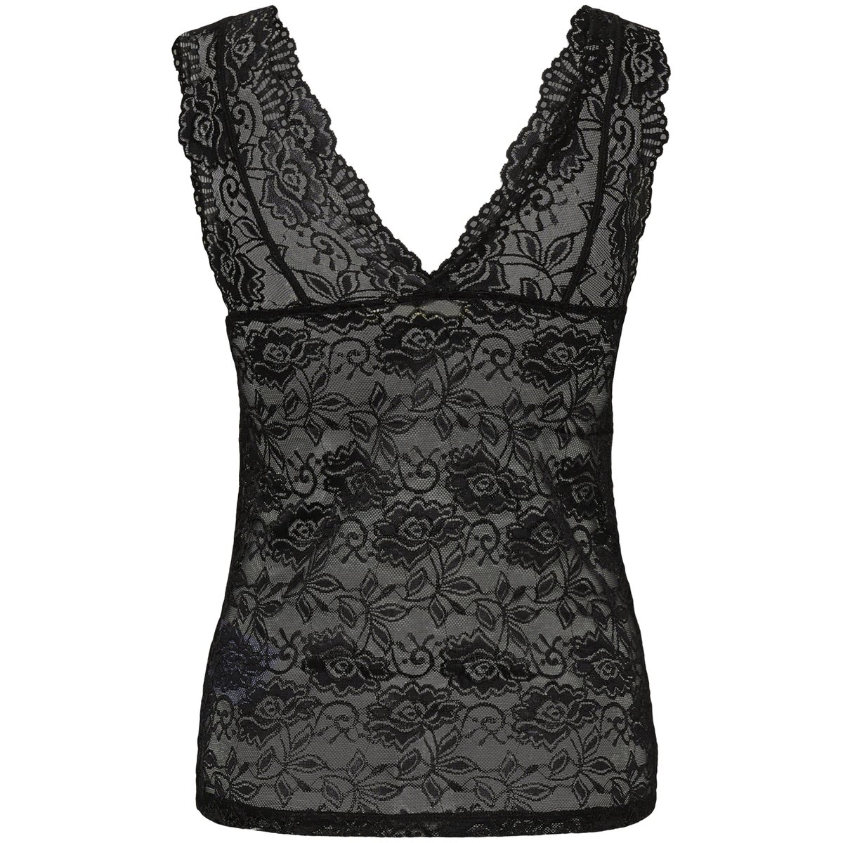 T-shirt noir pitch black, CREAM