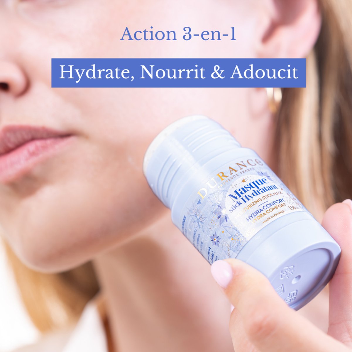 Masque Stick Hydratant couleur unique, DURANCE