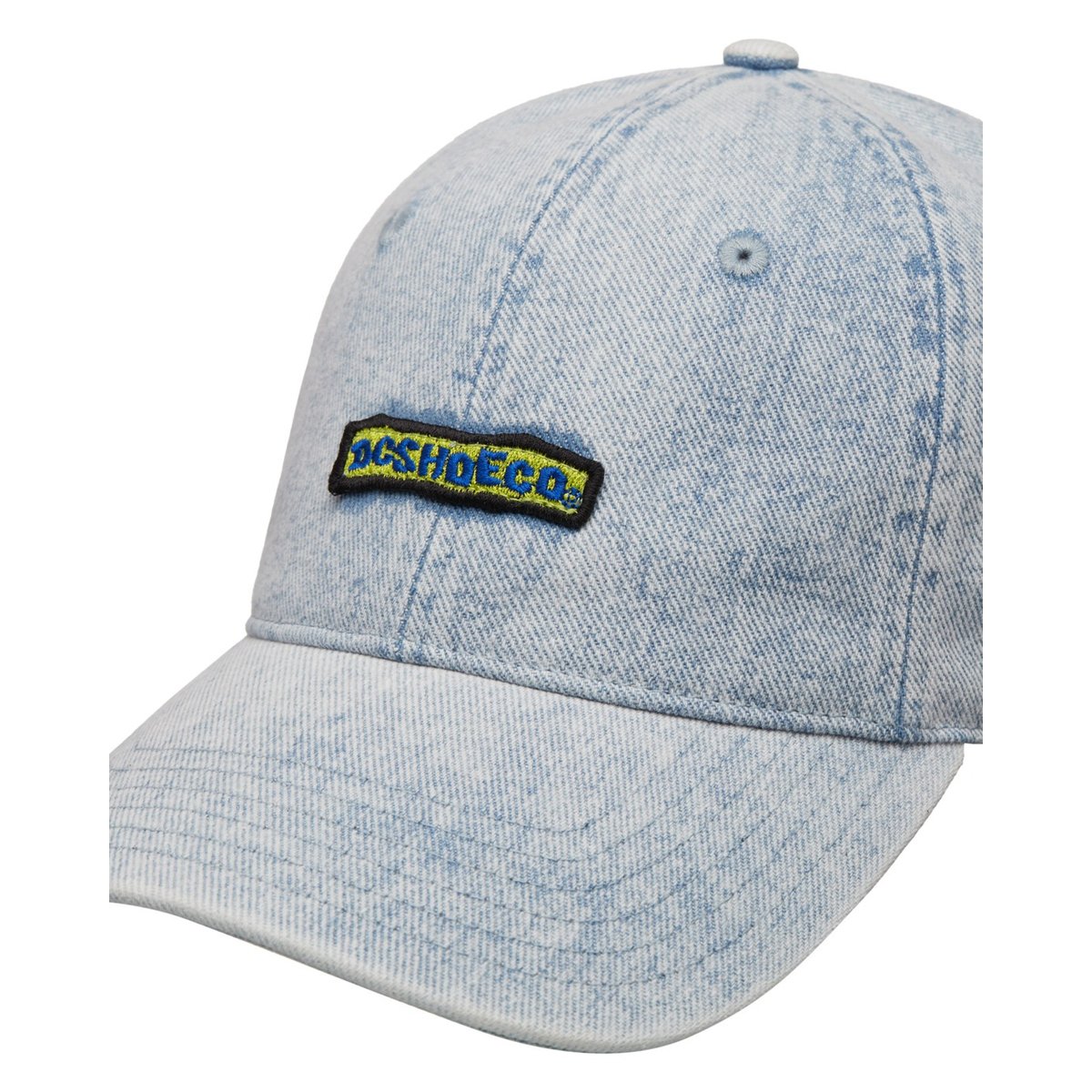 Casquette snapback PATCH IT. bleu blue fog, DC SHOES