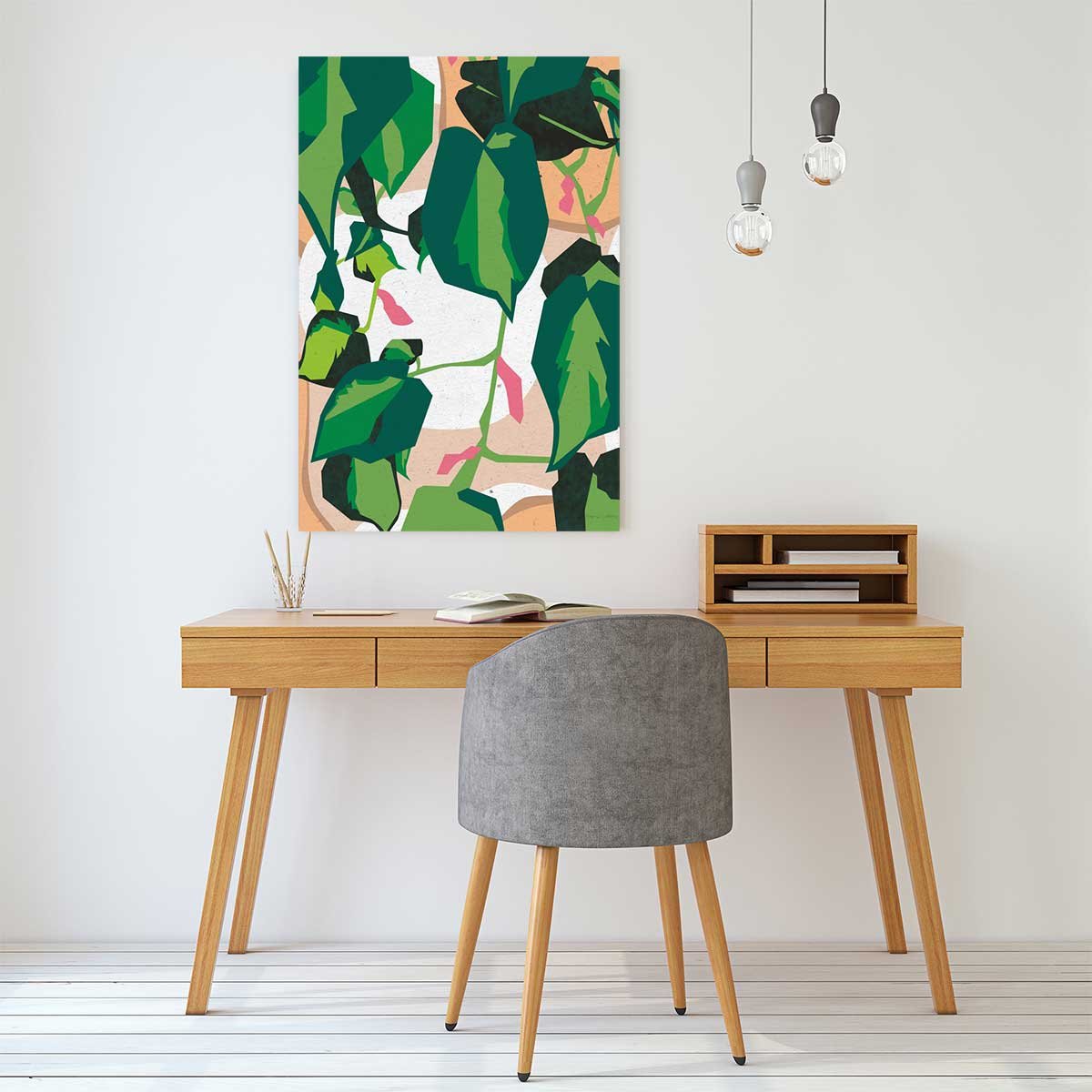 Tableau green touch tableau alu dibond, HEXOA