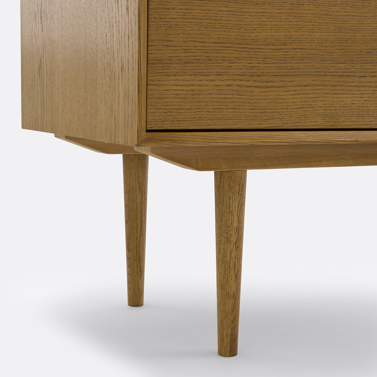 Meuble sous vasque vintage L140 cm, Quilda chêne moyen, LA REDOUTE INTERIEURS