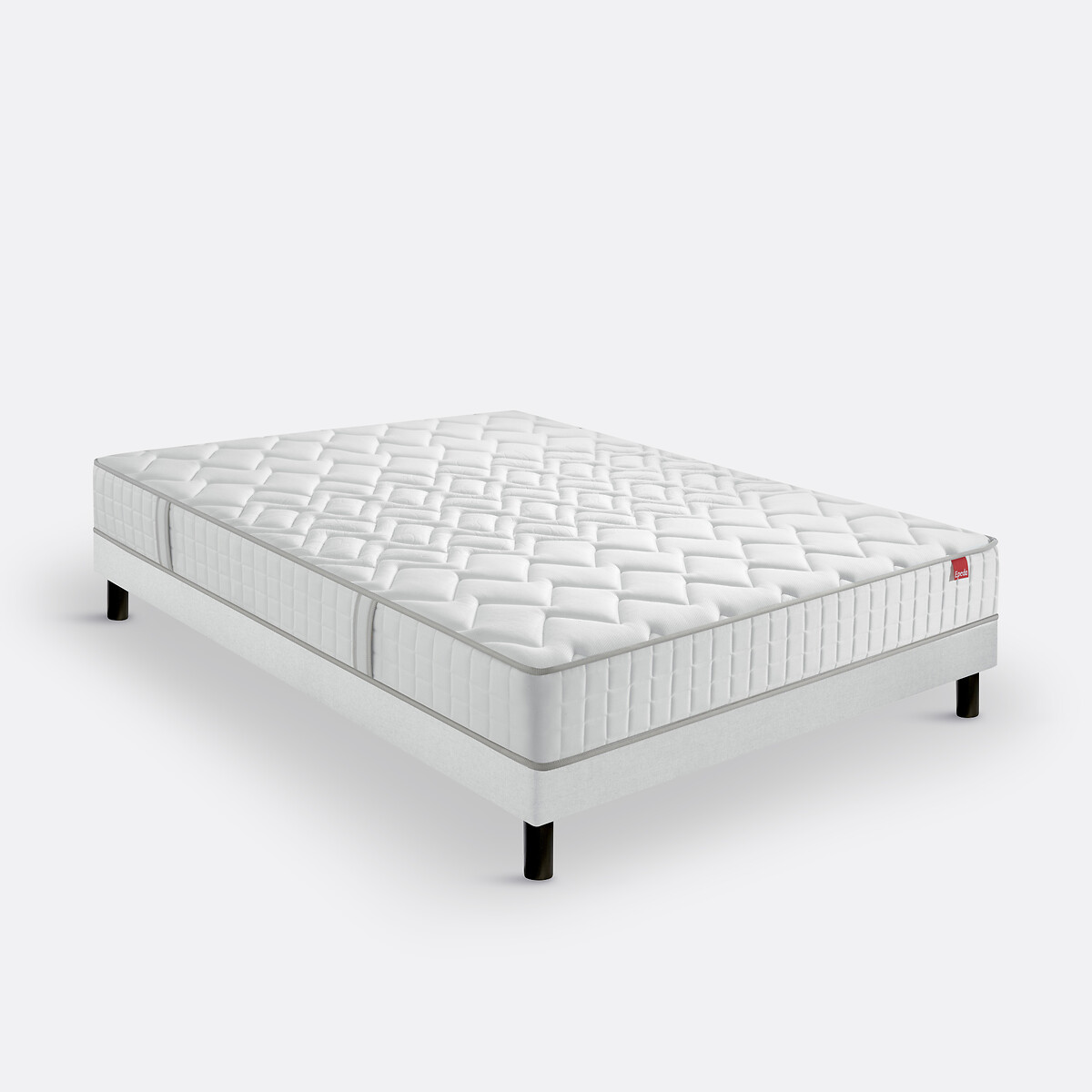 Matelas ressorts multispire L’illustre ecru, EPEDA