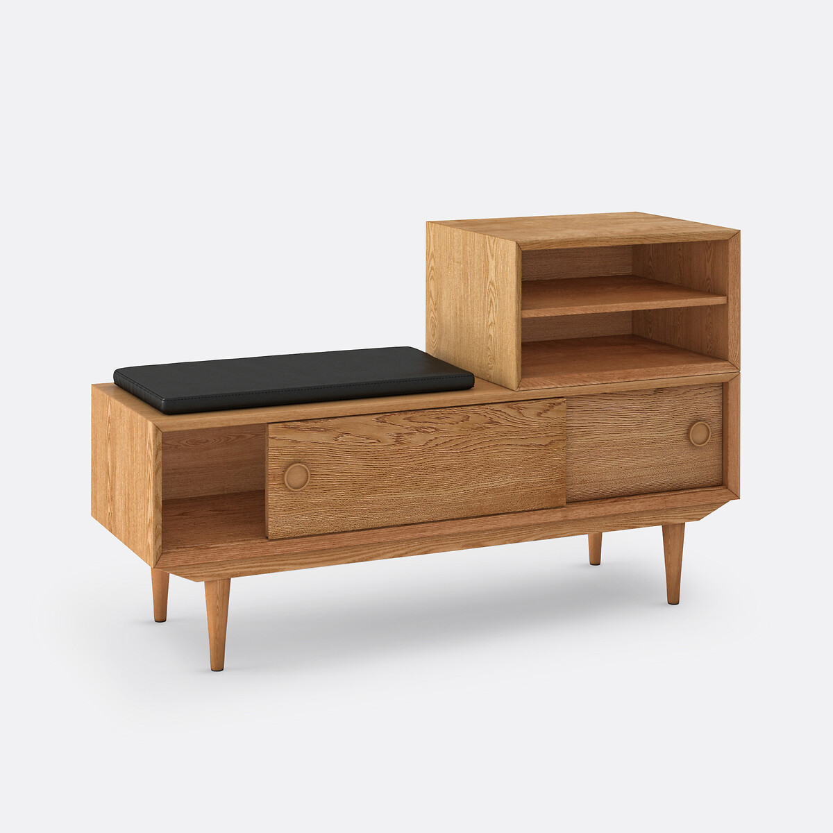 Dielenbank Quilda honigfarbendes holz, LA REDOUTE INTERIEURS