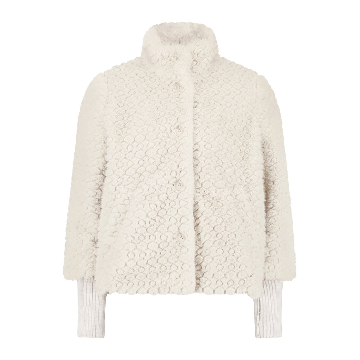 Veste outdoor en peluche pastel sand, BETTY BARCLAY