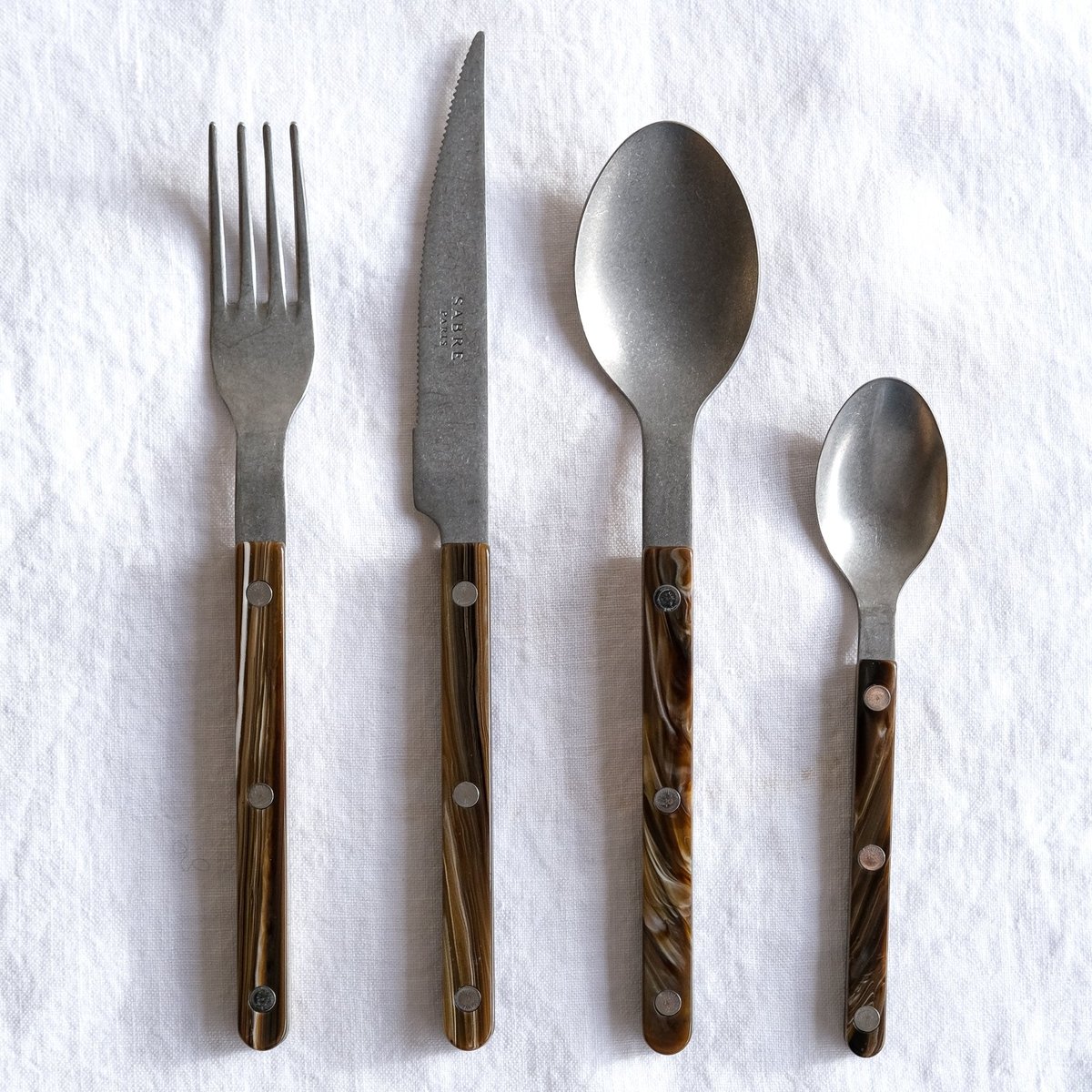 Petite cuillère, Bistrot Vintage effet buffle, SABRE