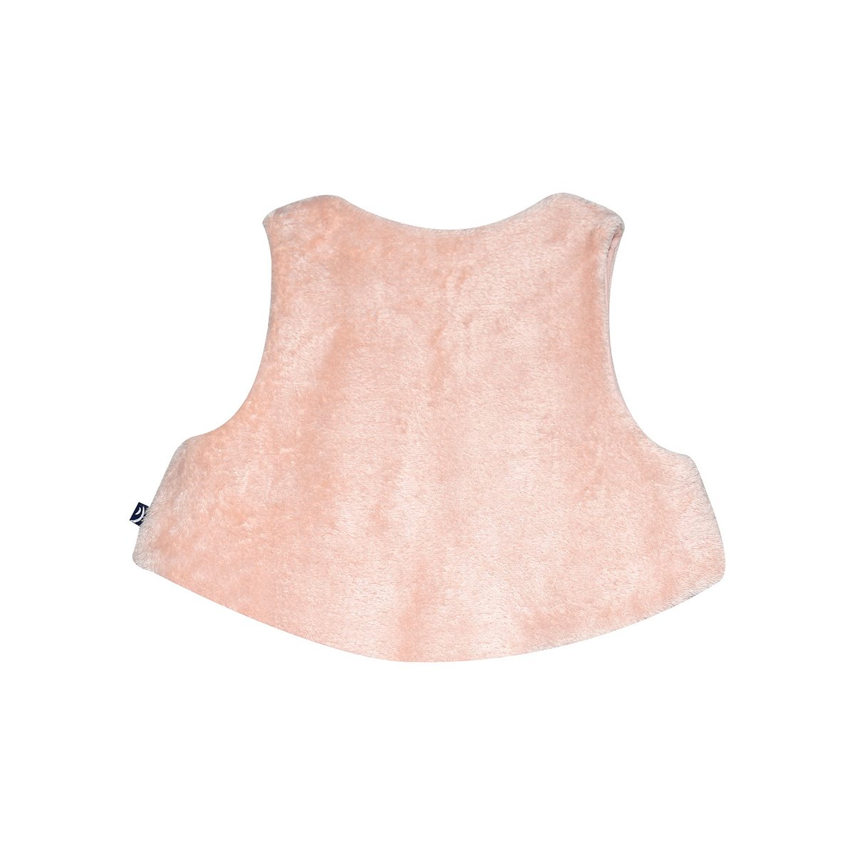 Robe gilet sans manches marguerite maille blanc, SUCRE D'ORGE