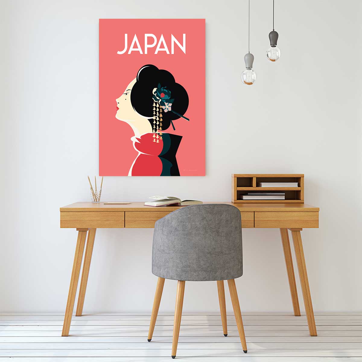 Tableau de voyage Japon et tradition tableau alu dibond, HEXOA