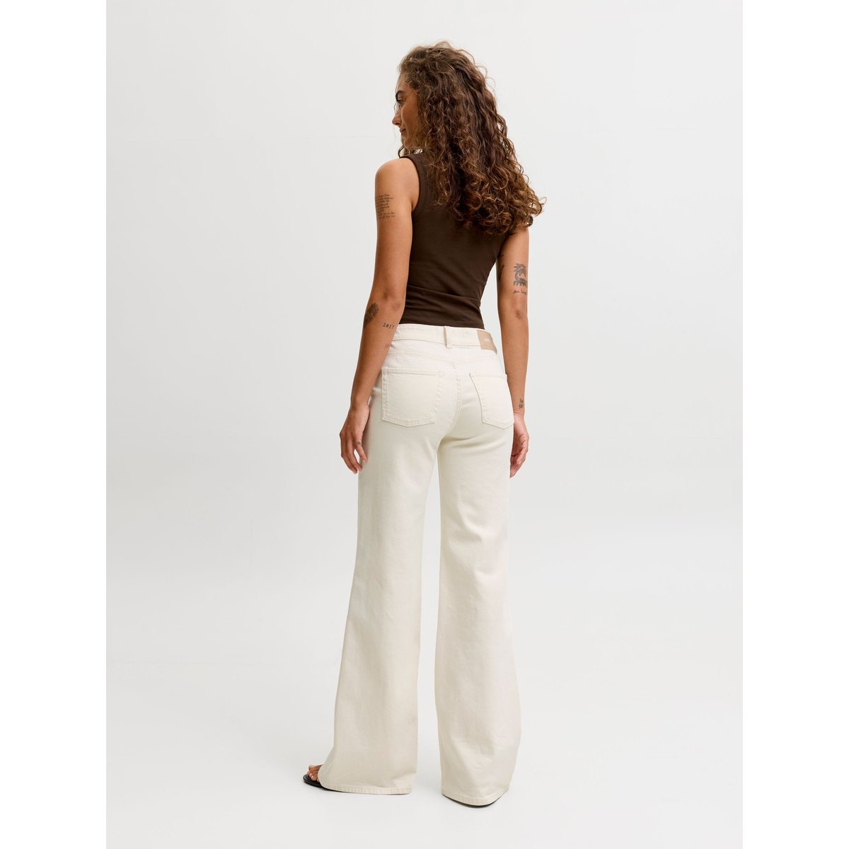 Jean Coupe Évasée white denim, JJXX