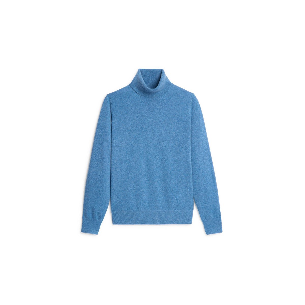 Pull col roulé en cachemire bleu, RODIER