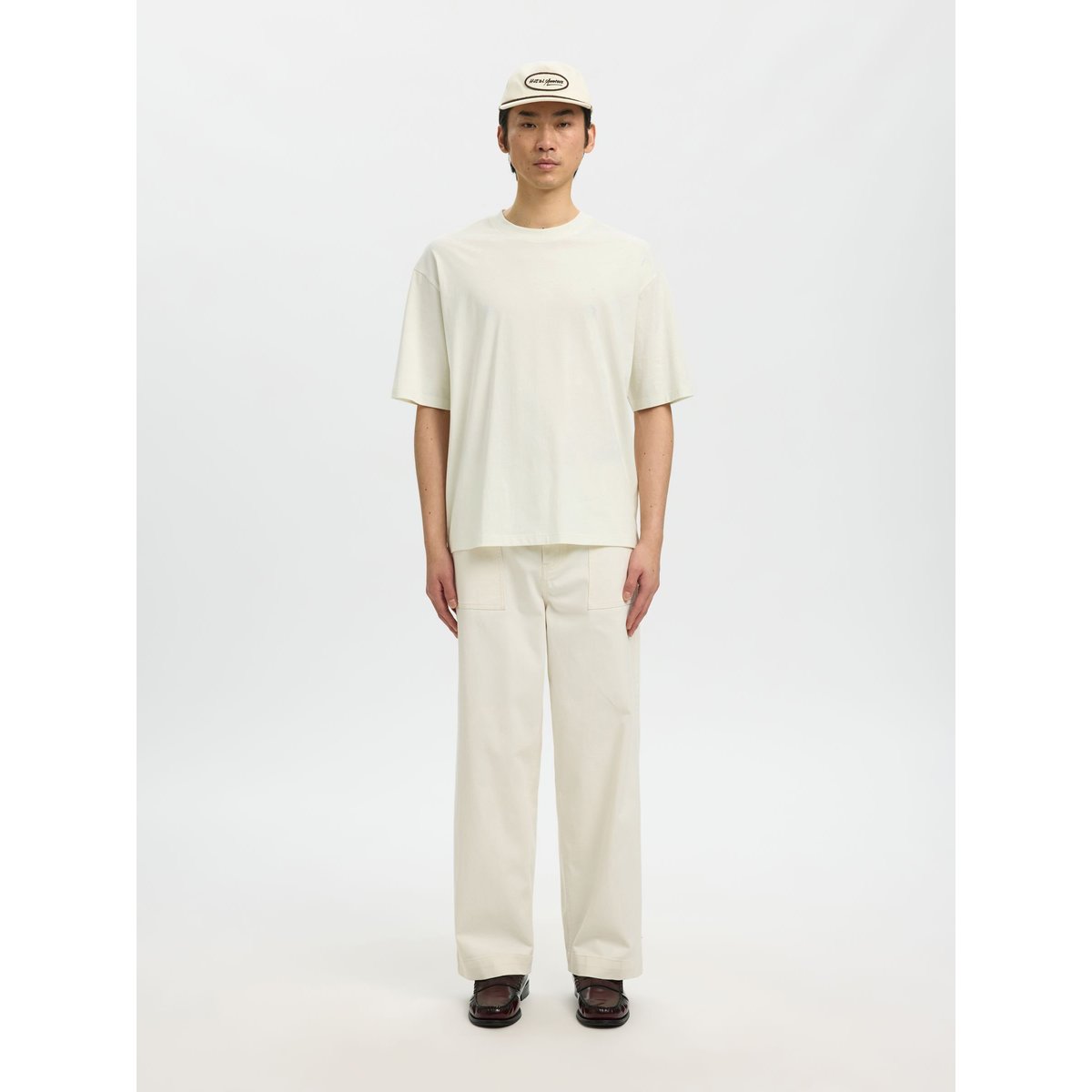 T-Shirt egret, SELECTED