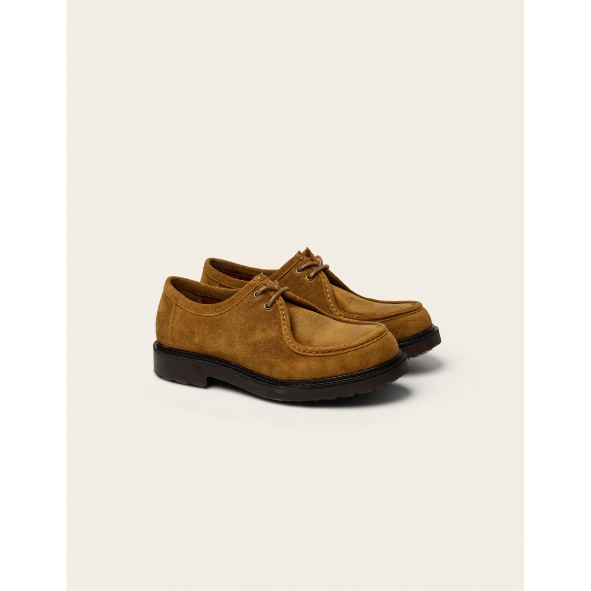 Derbies LUNO suède huilé cognac, ODAJE