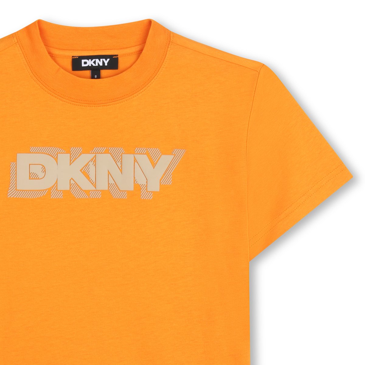Tee-shirt manches courtes orange, DKNY