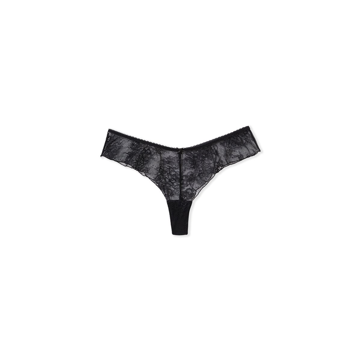 Hipster avec motifs dentelle VOLANTEE DENTE noir, ETAM
