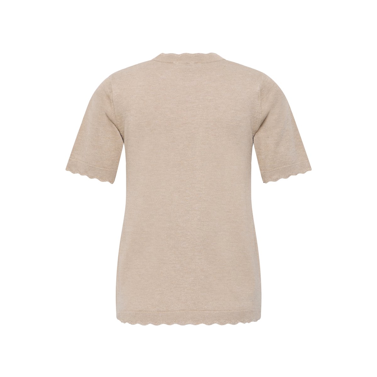 Á manches courtes beige humus melange, B.YOUNG