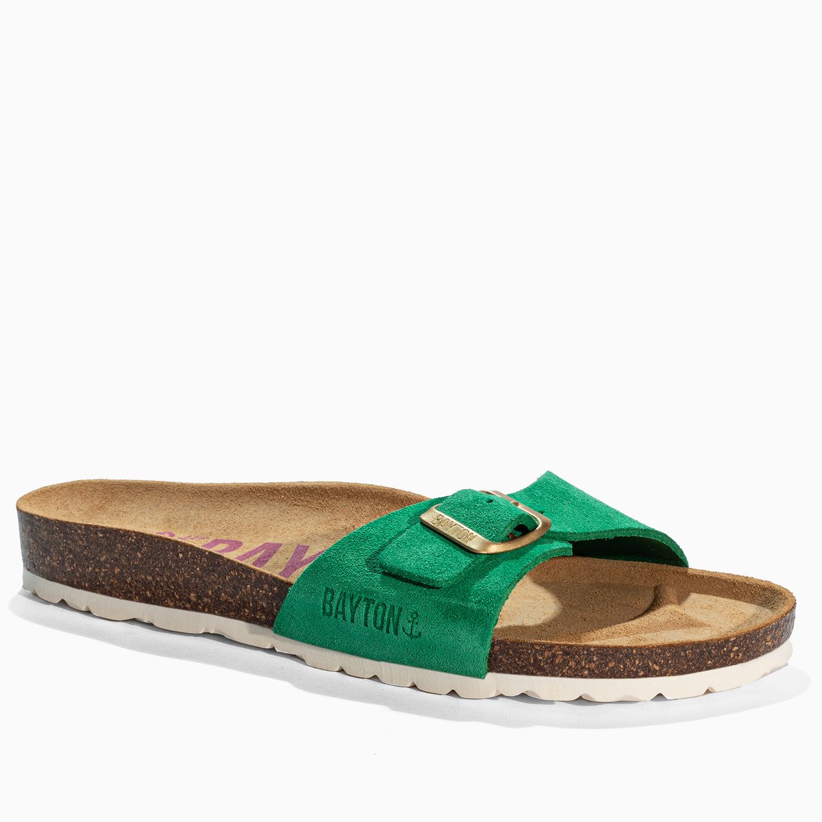 Sandales s ZEPHYR vert, BAYTON
