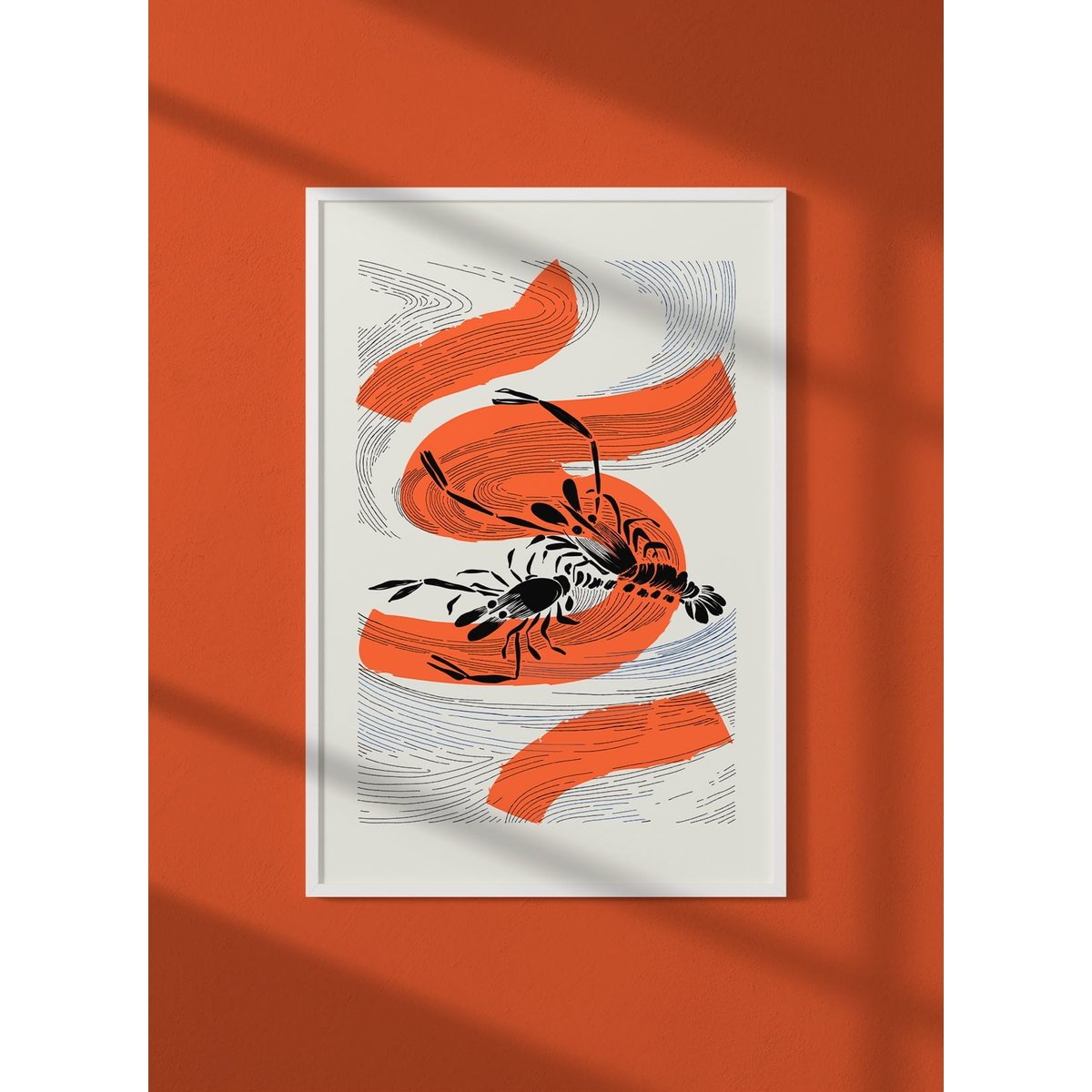 Affiche Art Japon 3 blanc, L'AFFICHERIE