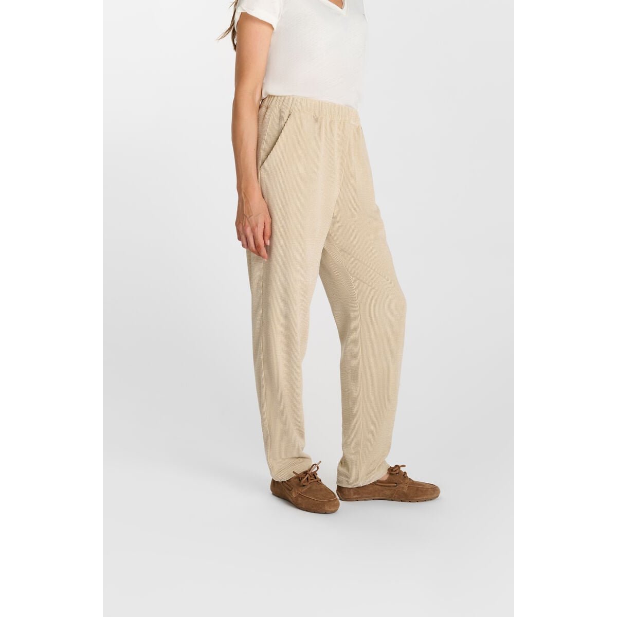 Pantalon droite GATA oat, LE TEMPS DES CERISES