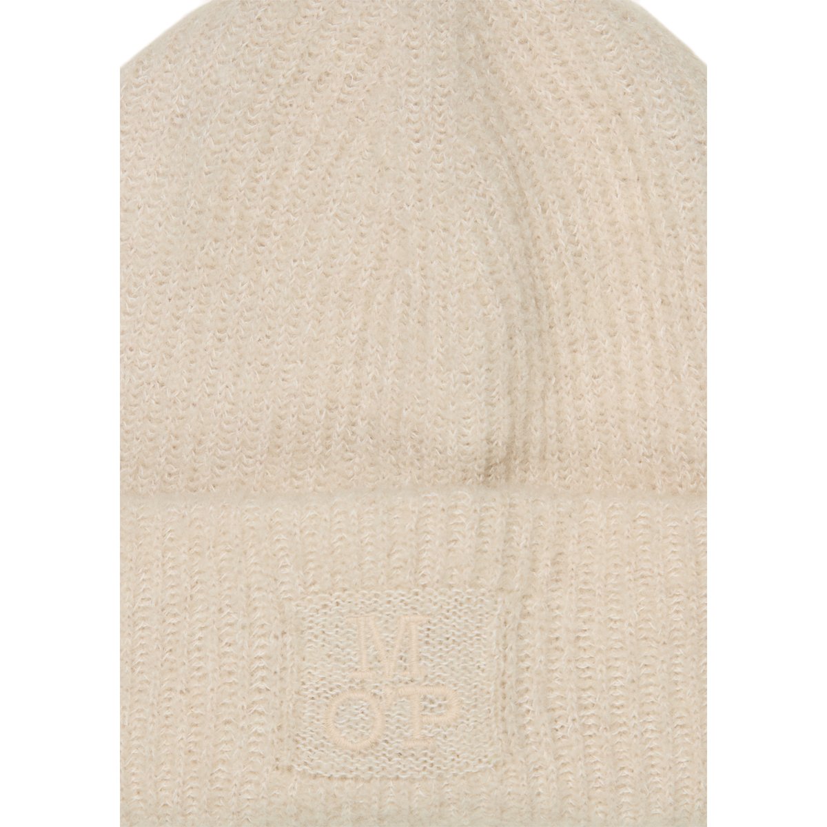 casquette en mélange de coton bio et de laine de mouton crème, MARC O'POLO