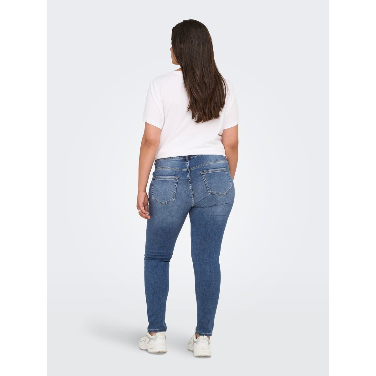 Jean Skinny medium blue denim, ONLY CARMAKOMA