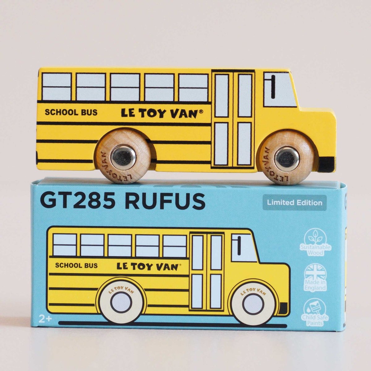 Bus scolaire Rufus No 47 jaune, LE TOY VAN