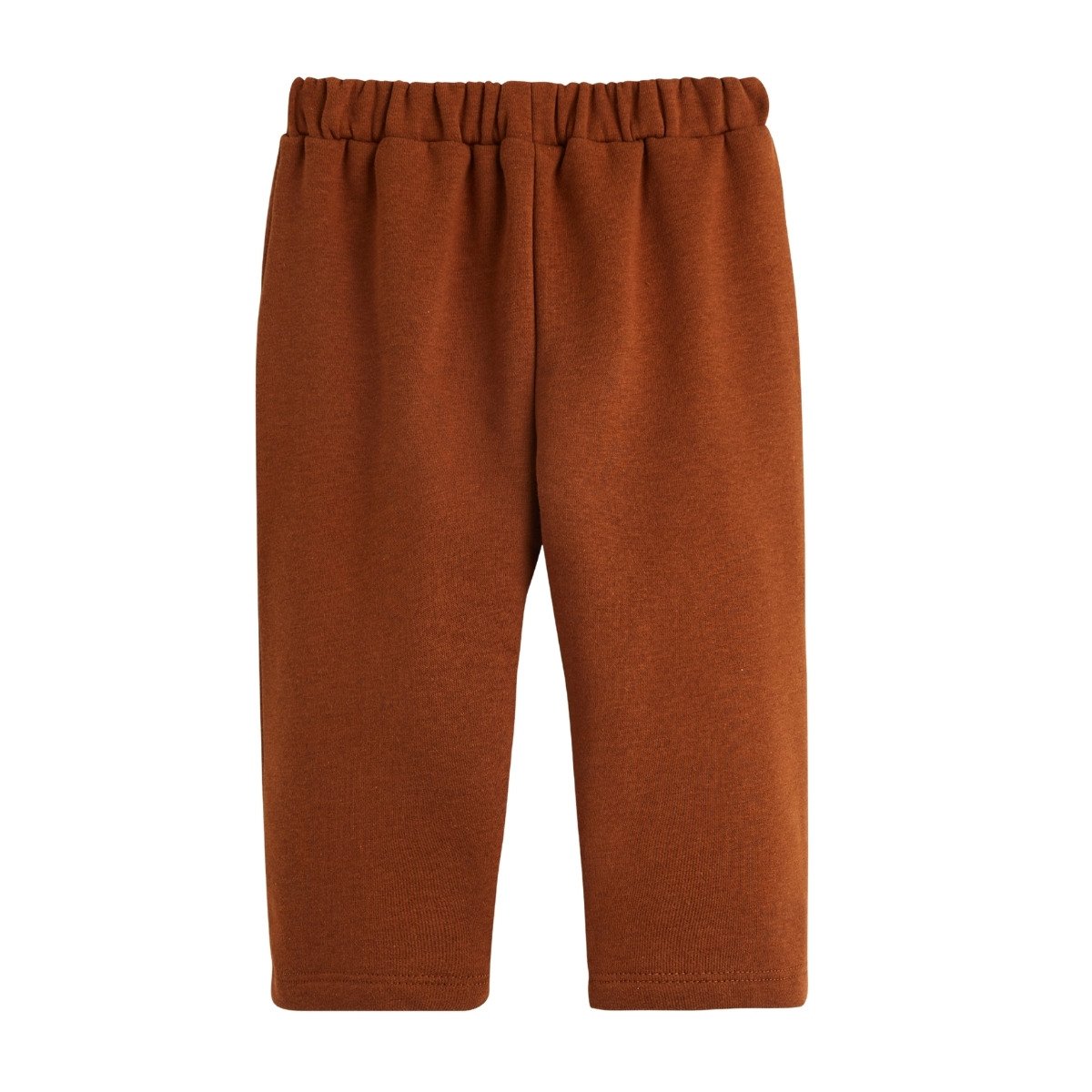 Ensemble bébé sweat et pantalon en molleton Moka marron, PETIT BEGUIN