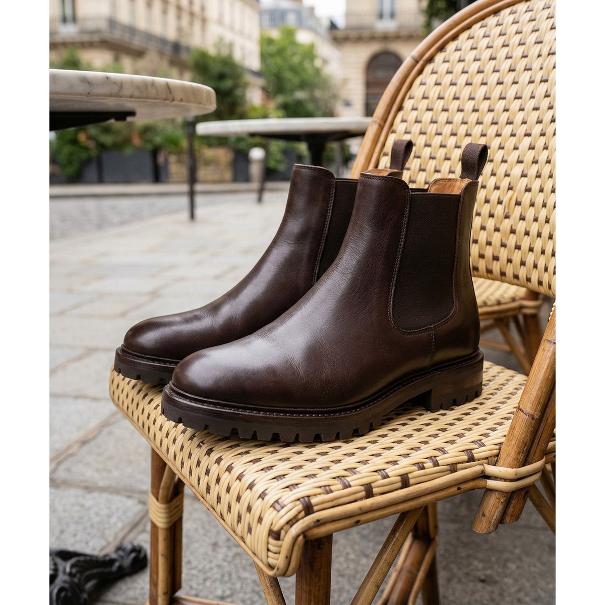 Bottines FULHAM marron, FINSBURY