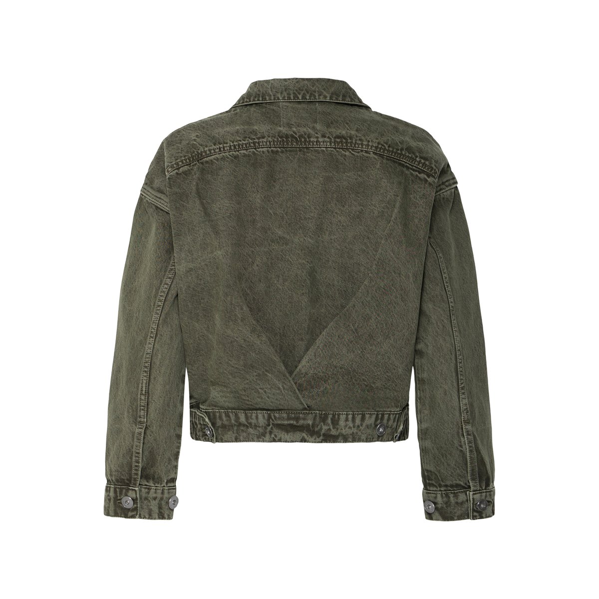 Veste en jean vert forest night, ICHI