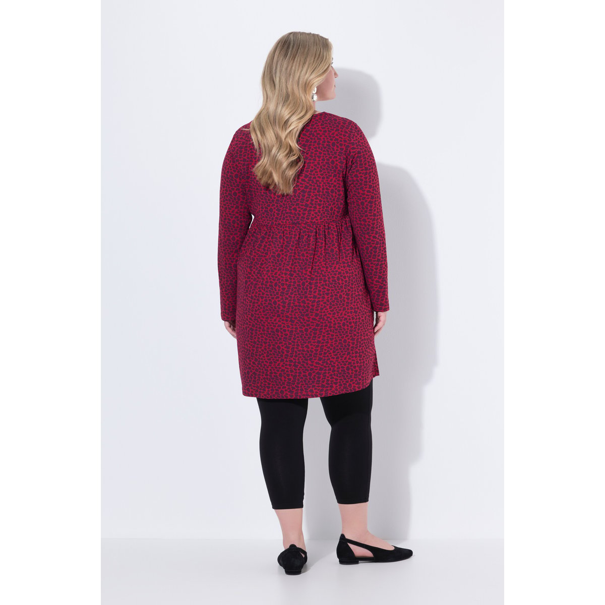 T-shirt long rouge rubis, ULLA POPKEN