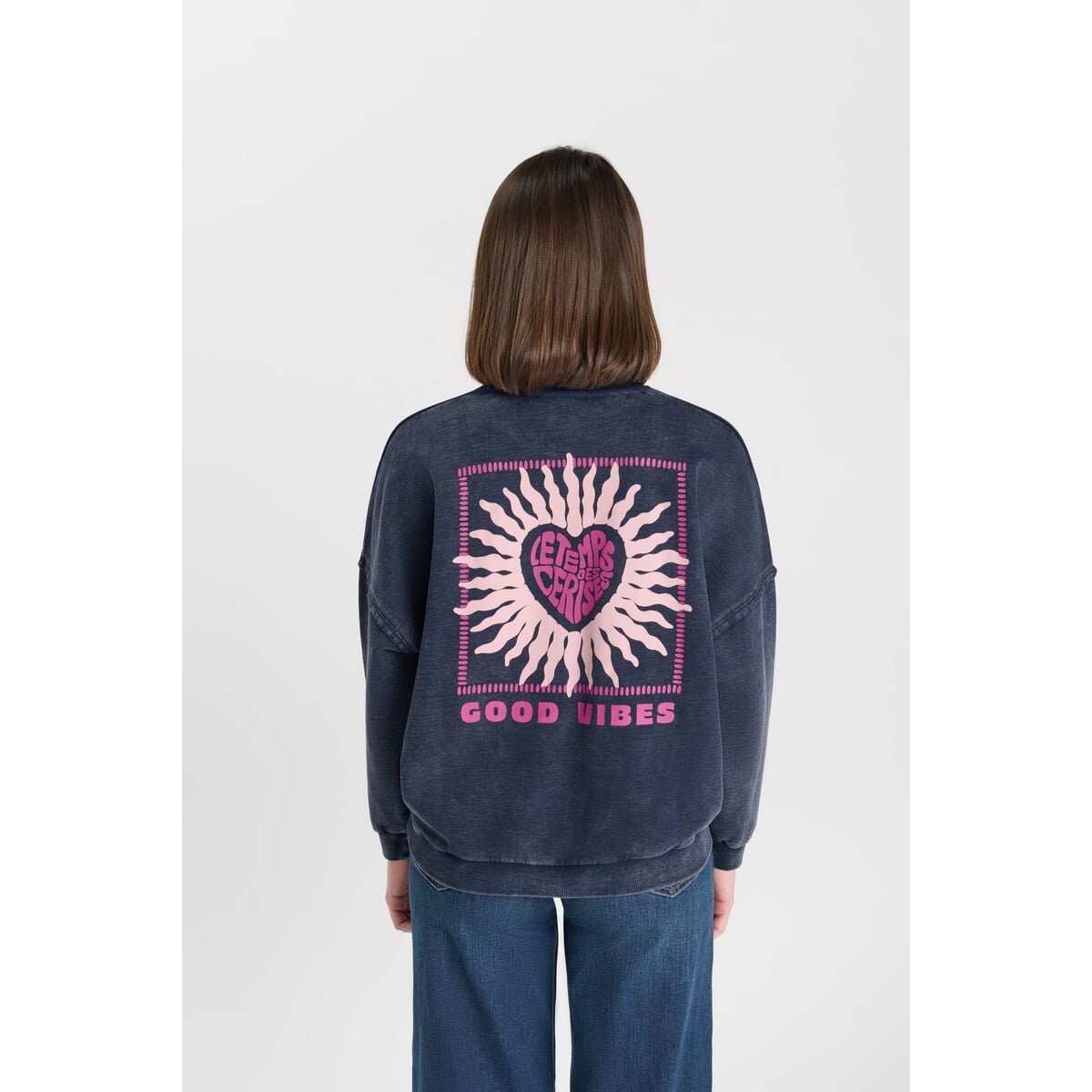 Sweat-Shirt VIBYGI blueberry, LE TEMPS DES CERISES