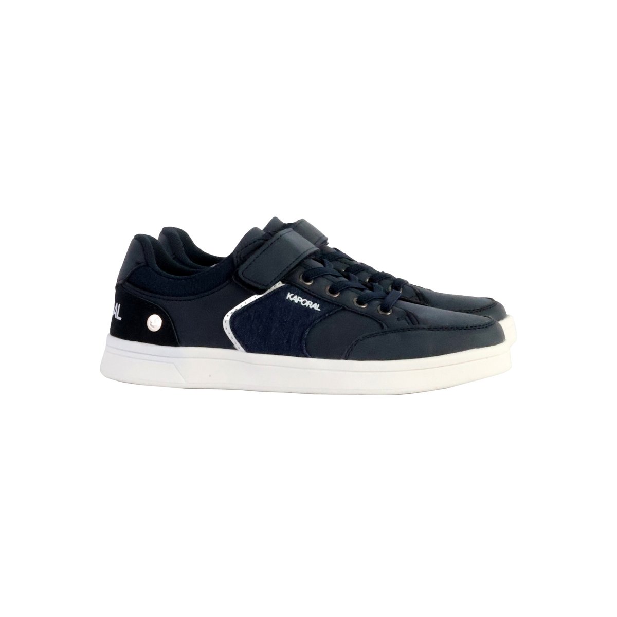 Basket Basse à Scratches Draglow marine jeans, KAPORAL