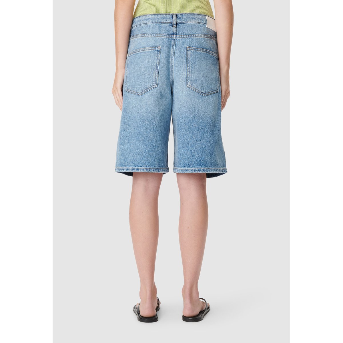 Bermuda en jean bleu, IKKS
