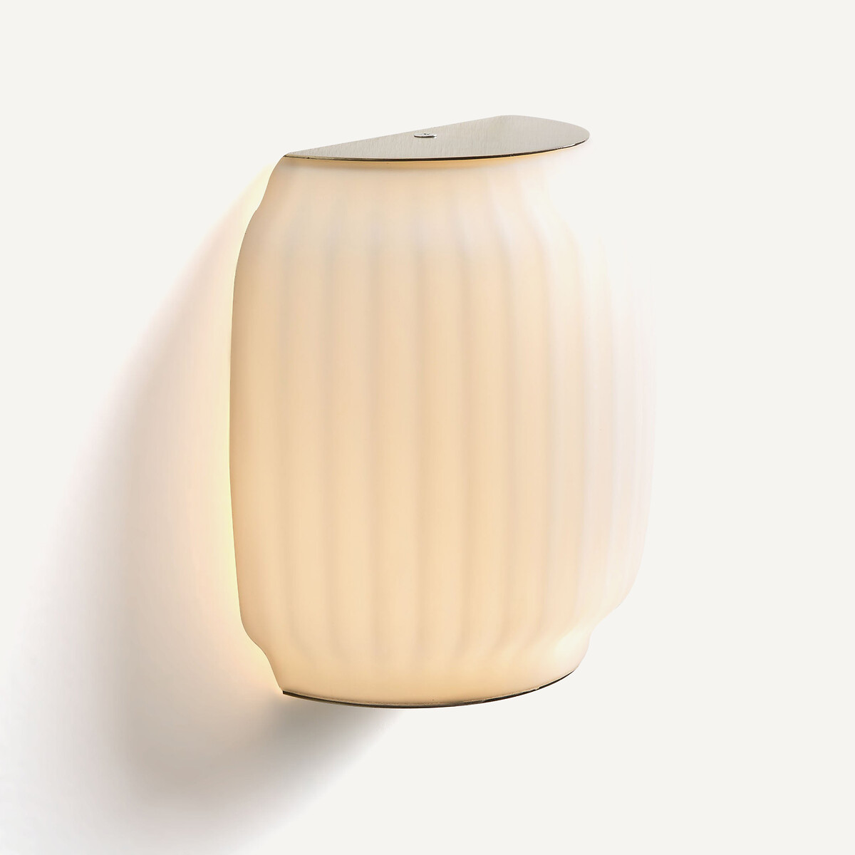 Wandlamp in opaline Canelé opaline, AM.PM