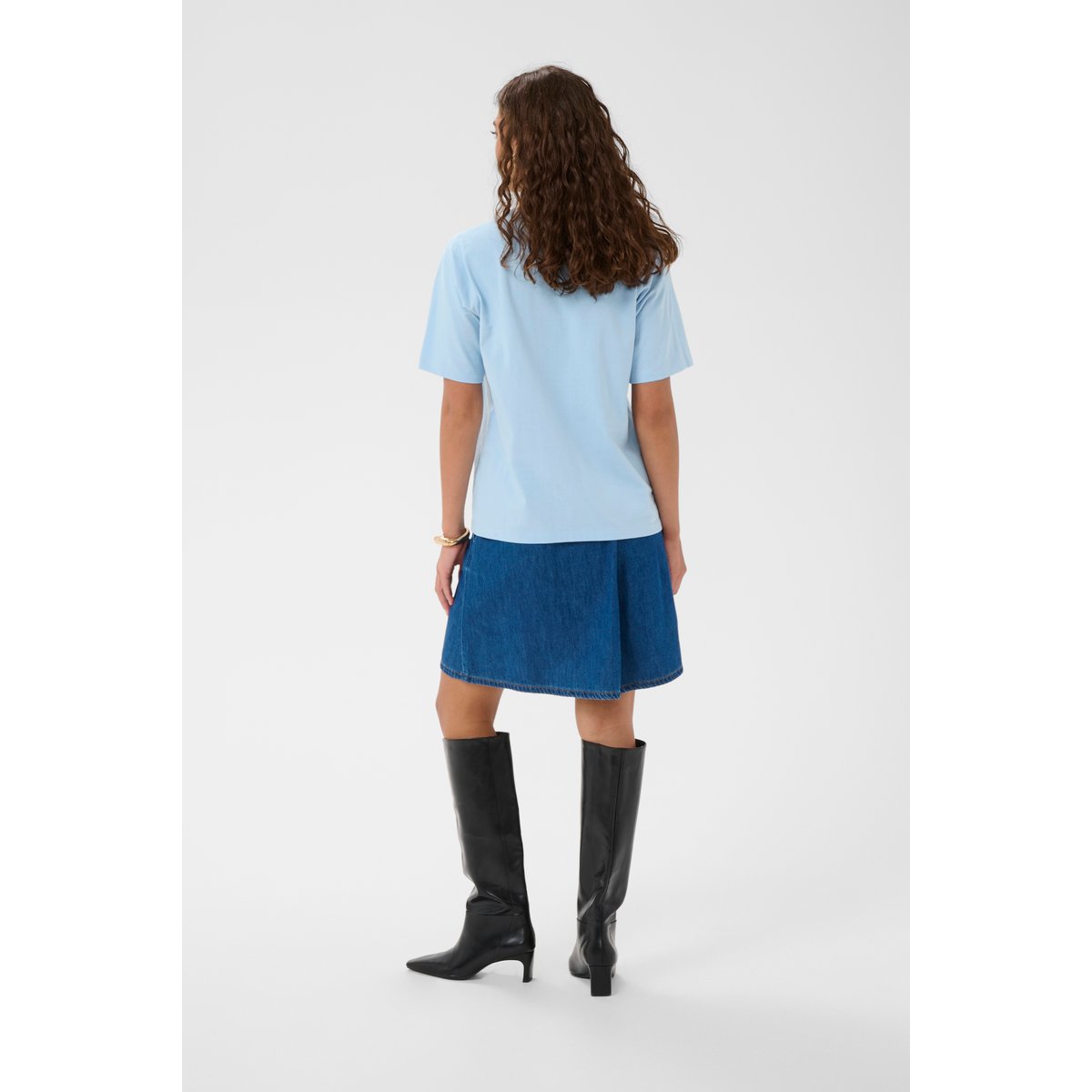 T-shirt à manches courtes bleu powder blue, CULTURE