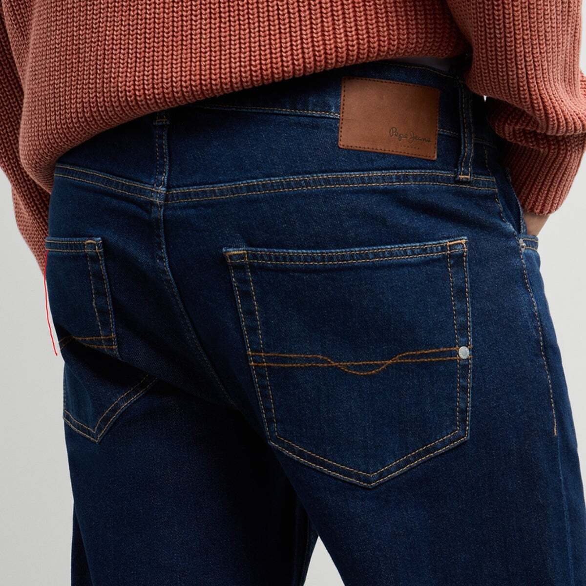 Cash - Jean Coupe Regular, Taille Normale noire enzyme, PEPE JEANS