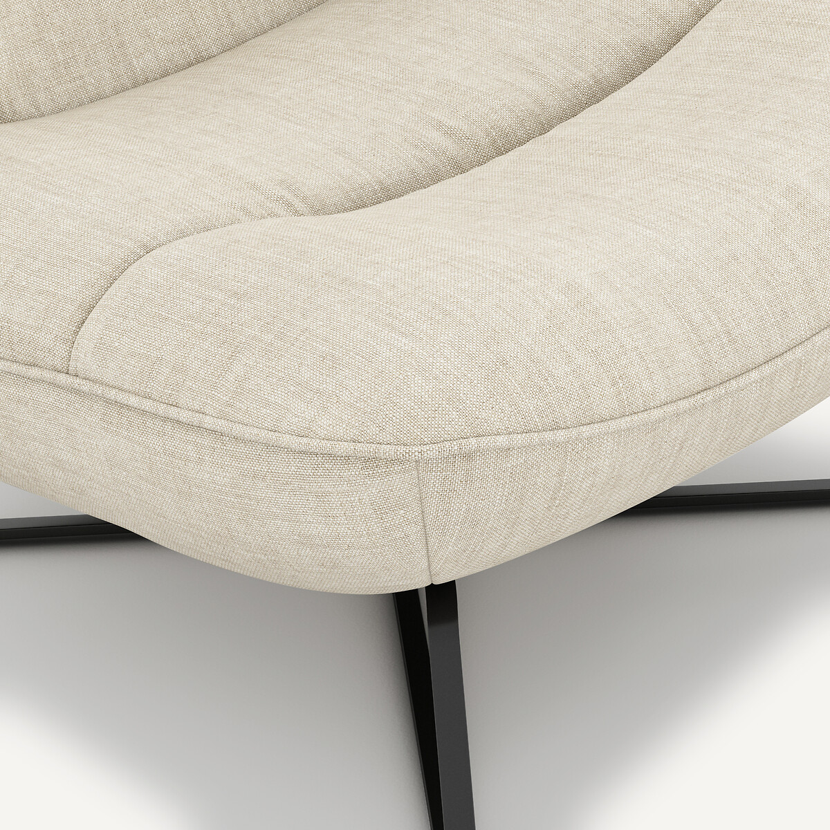 Fauteuil tissu pur lin, Helma lin, AM.PM