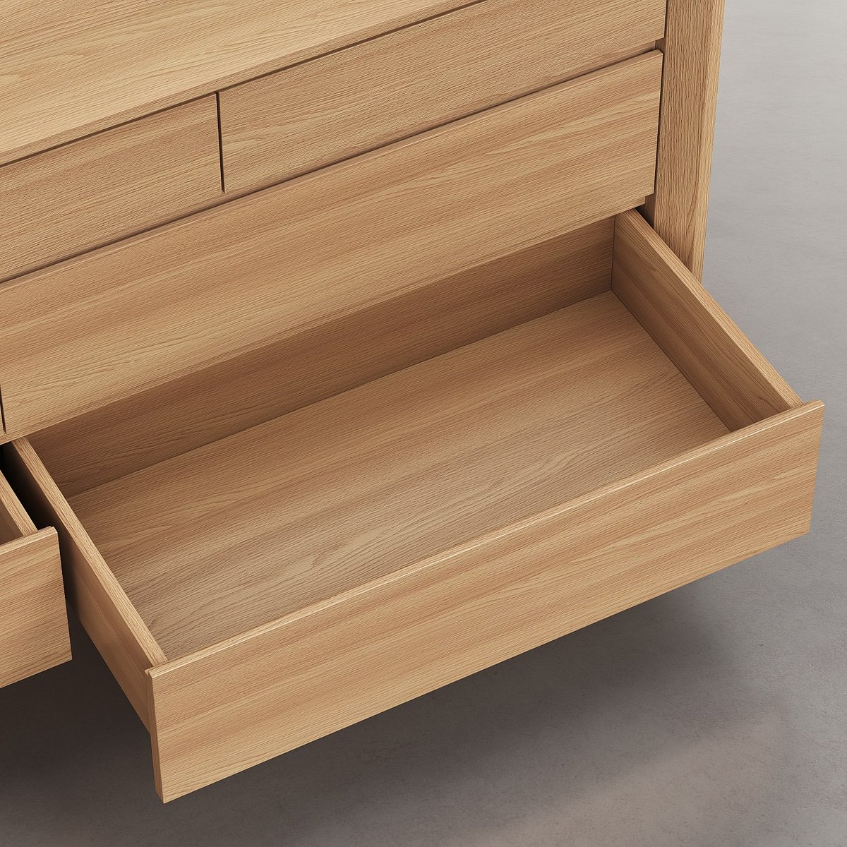 Commode chêne RAFAEL naturel clair, HABITAT