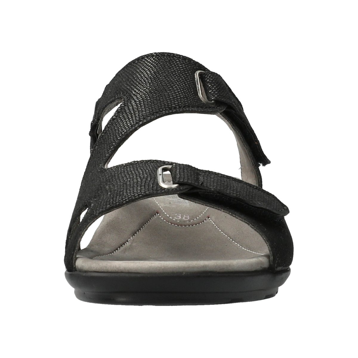 Sandales en cuir PARIS noir p5141936, MEPHISTO