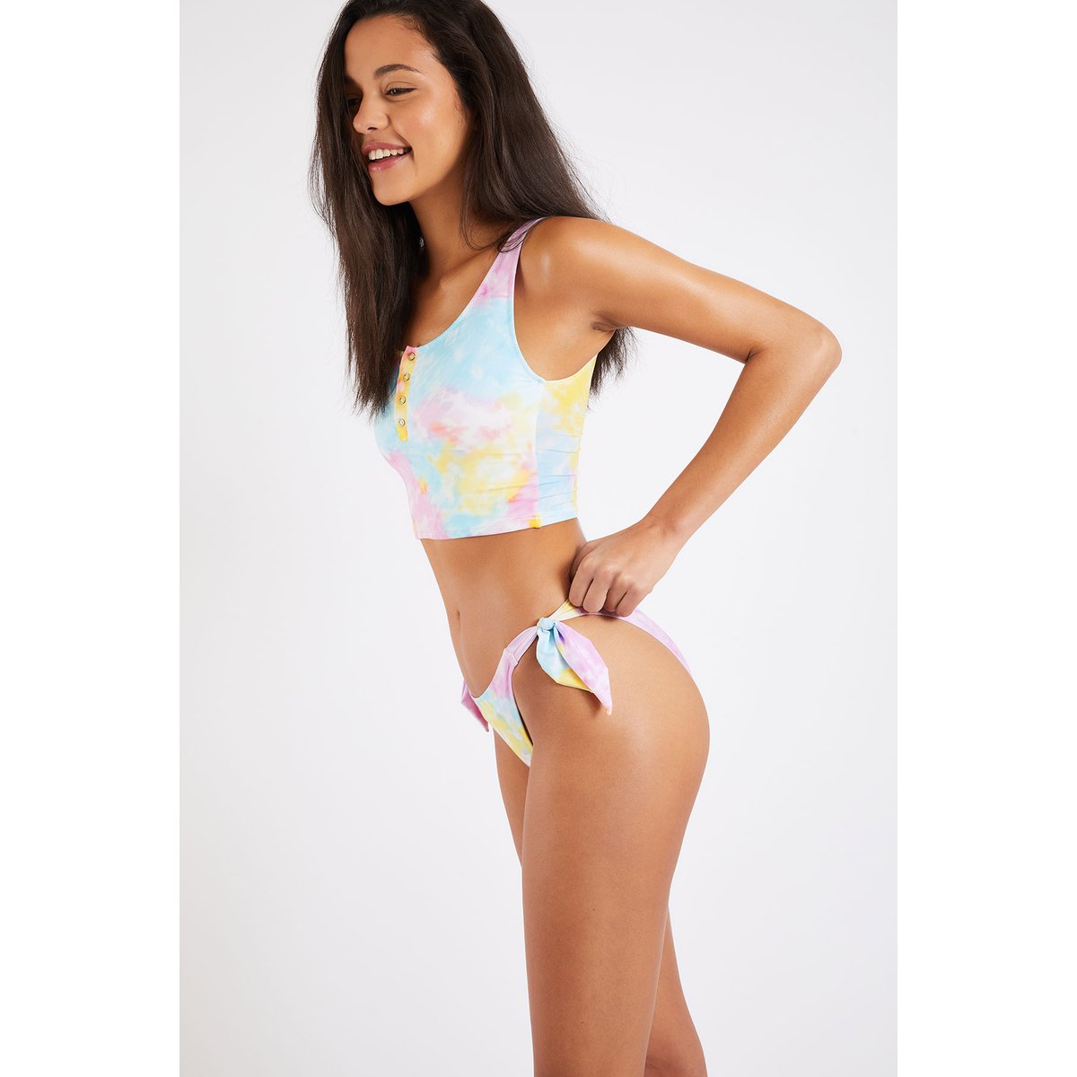 Bas de maillot culotte Benta - COLORDYE multicolore, BANANA MOON
