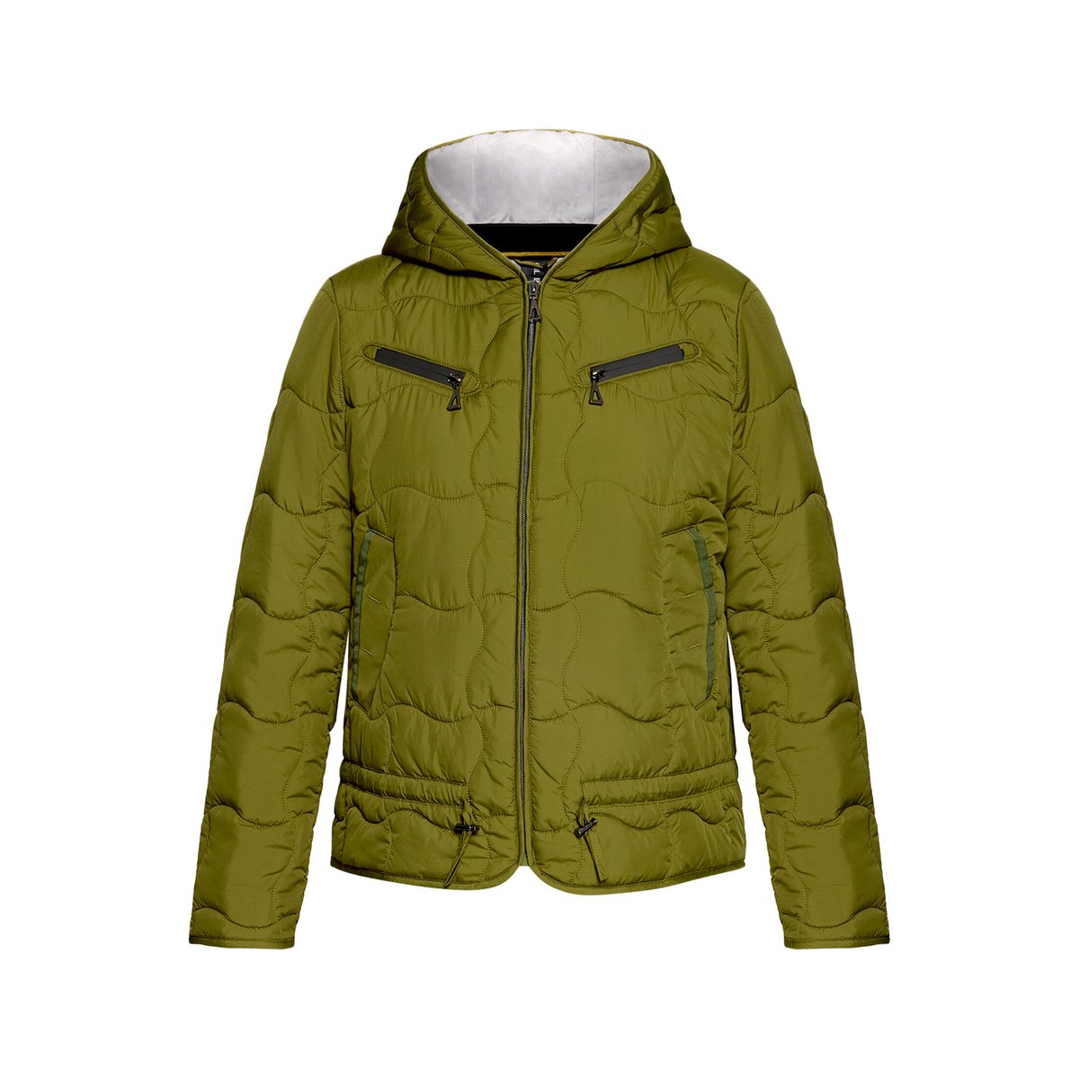 Veste matelassée à capuche avocado, GIL BRET