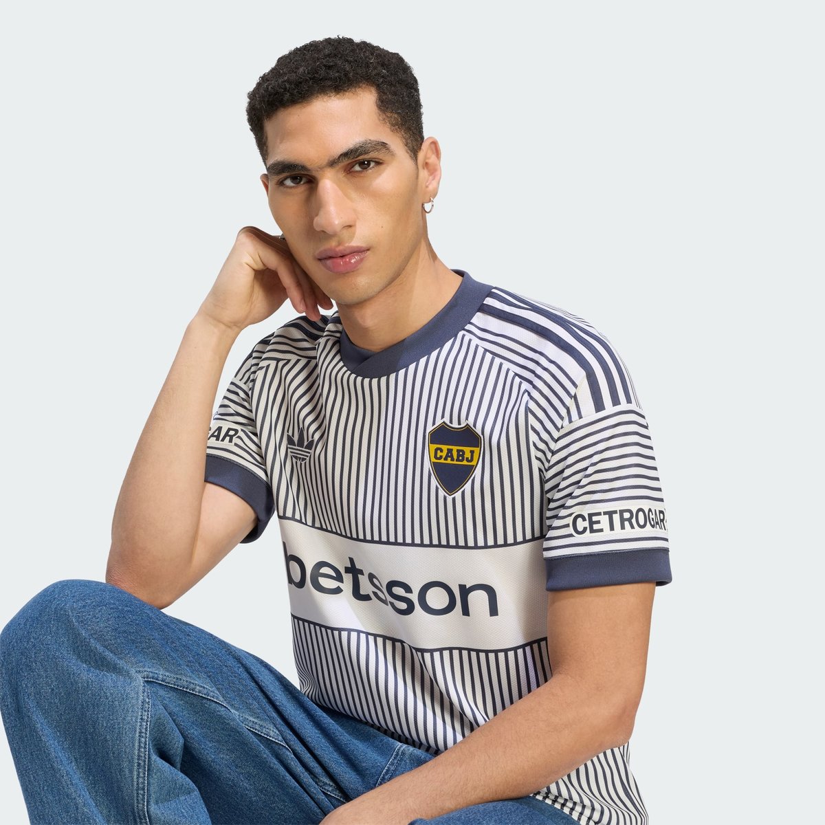 Maillot Extérieur Boca Juniors 26/27 white / shadow navy, adidas Performance