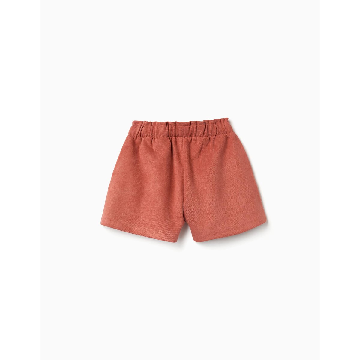 Short en maille interlock avec ceinture intégrée marrón, ZIPPY