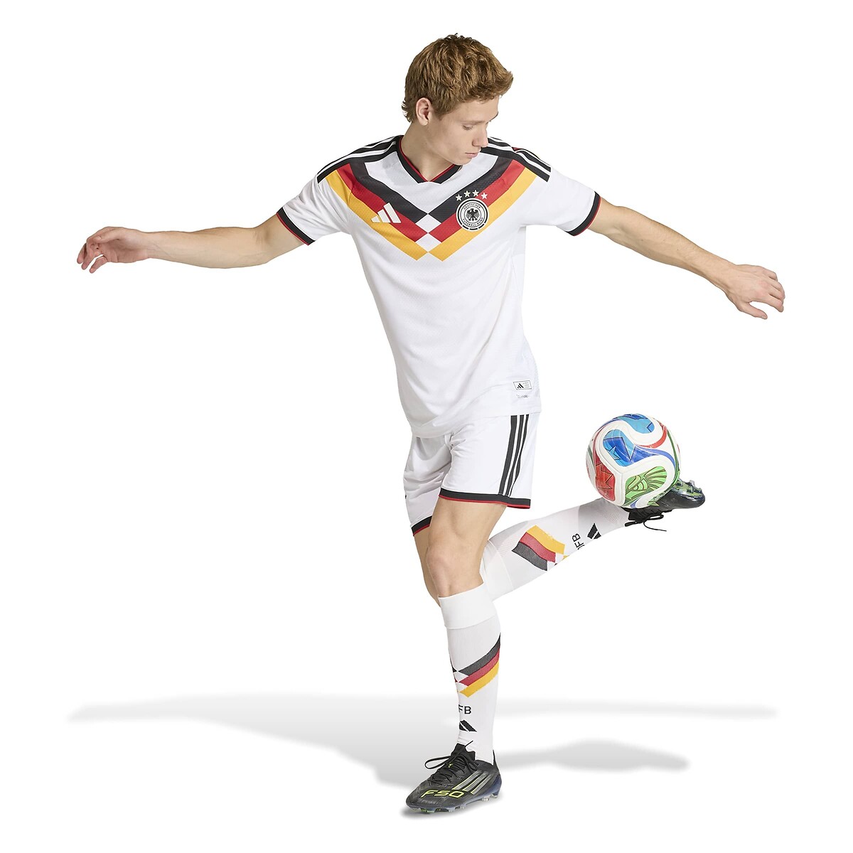 Short authentique Home Allemagne, Coupe du monde 2026 blanc, adidas Performance