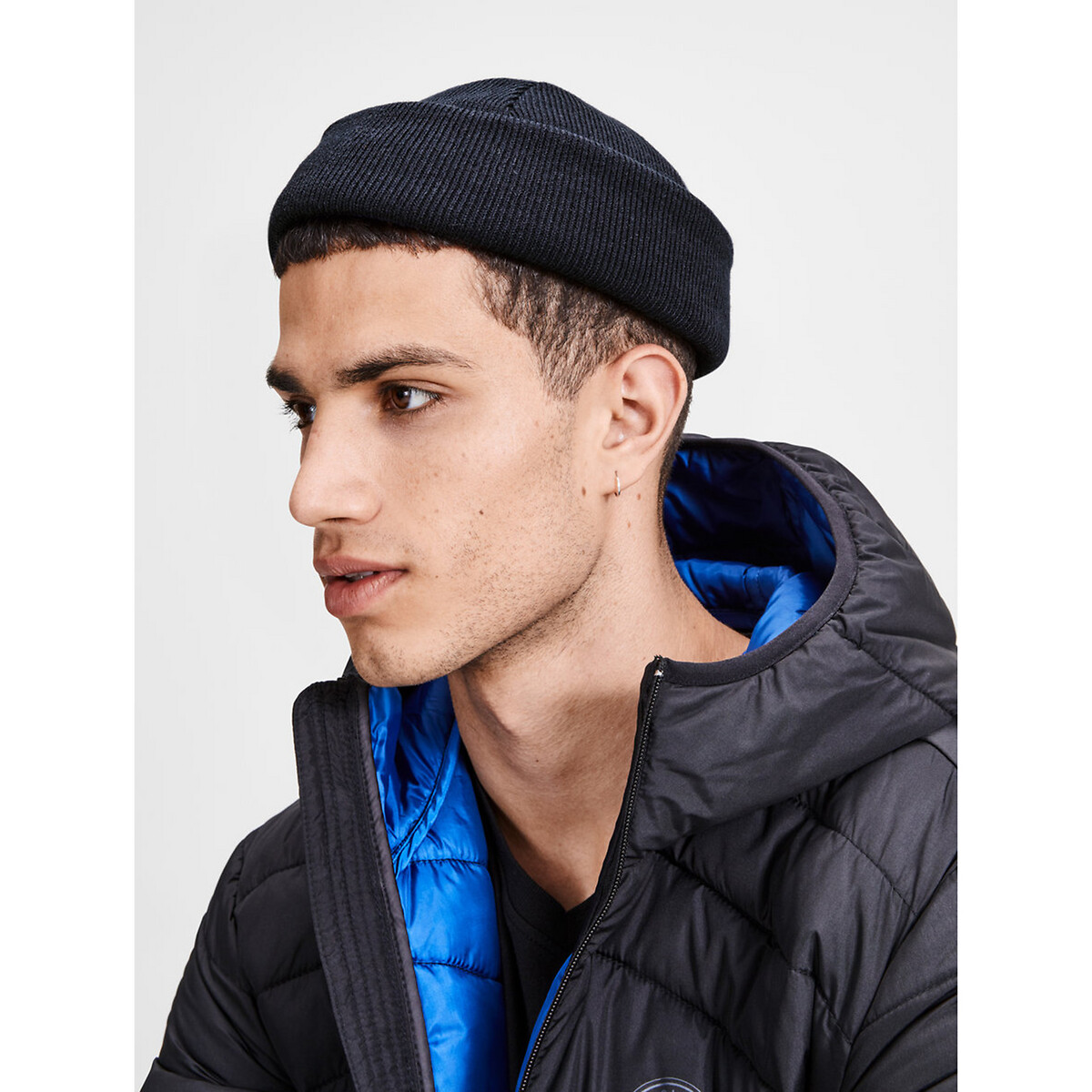 Bonnet Jacdna marine, JACK & JONES