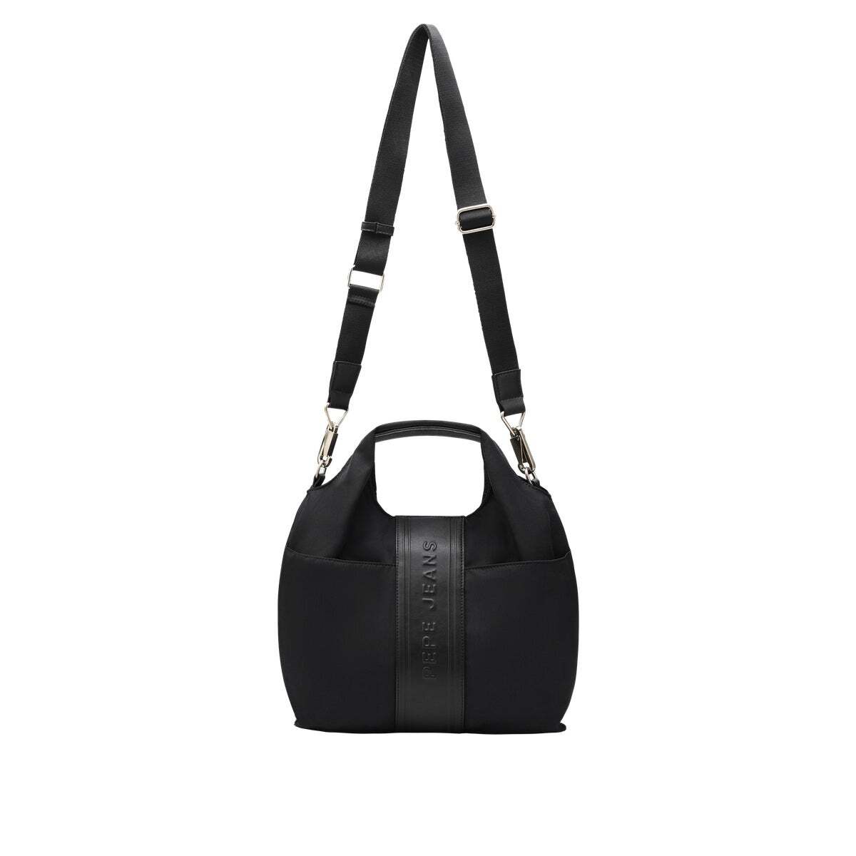Sac Hobo À Fermeture Aimantée noir, PEPE JEANS