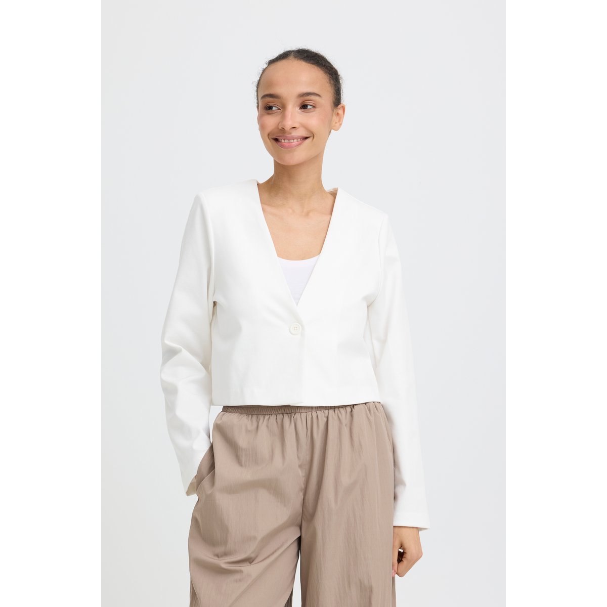 Veste blanc marshmallow, B.YOUNG